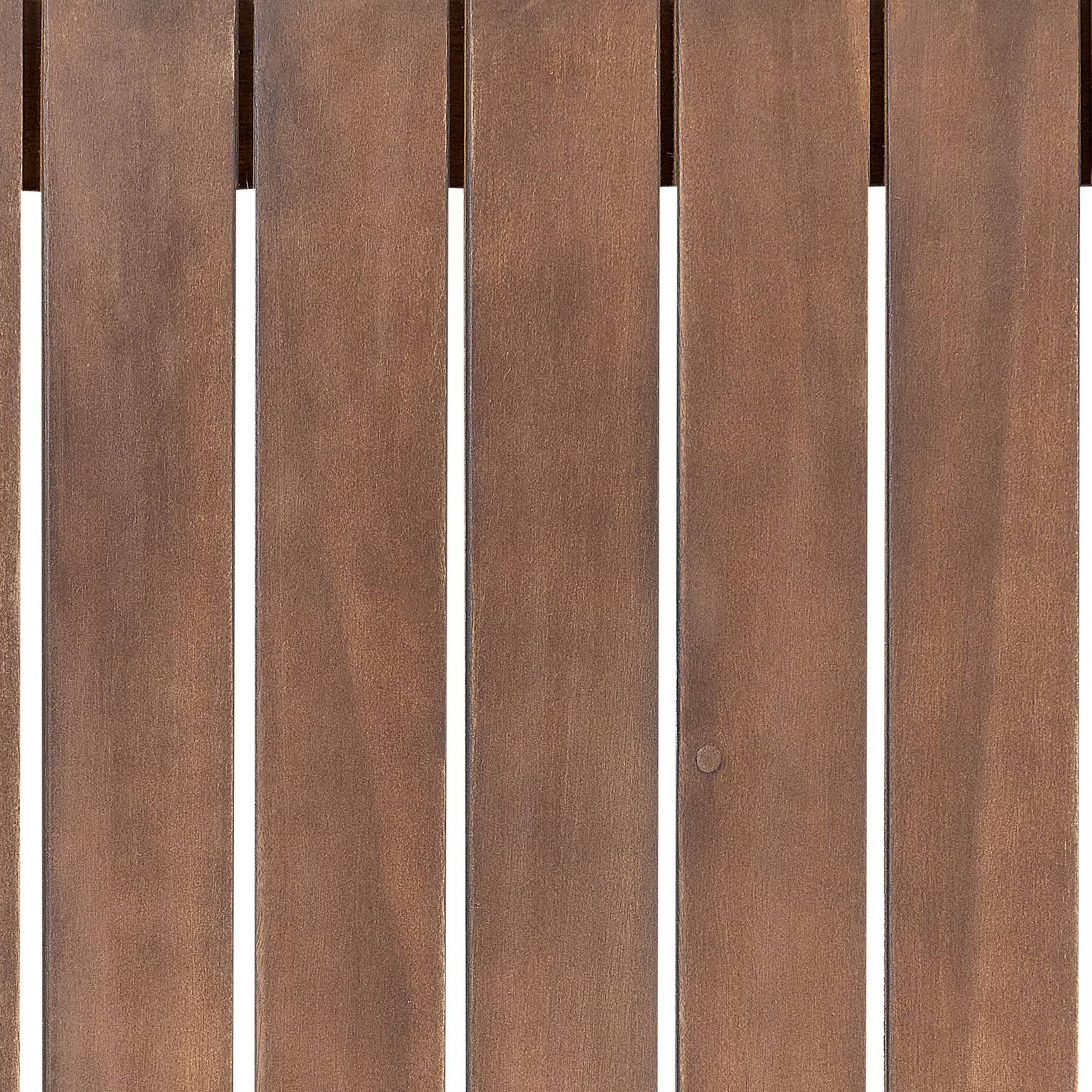 Beliani - Canapé de jardin, 2 Personnes Bois d'acacia certifié Marron foncé TIMOR - Beliani - Imagen 10