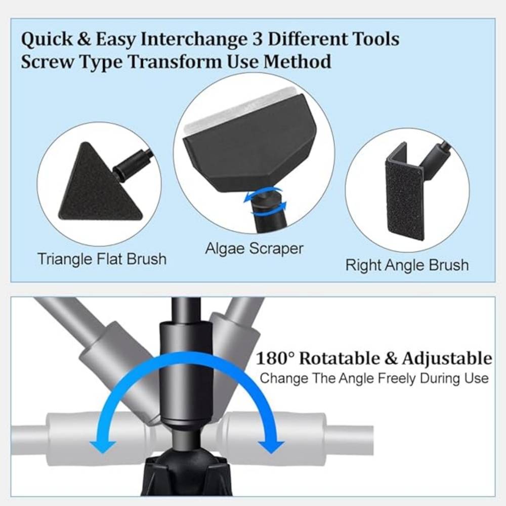 Kit Nettoyage Aquarium 3 En 1 - Image 2