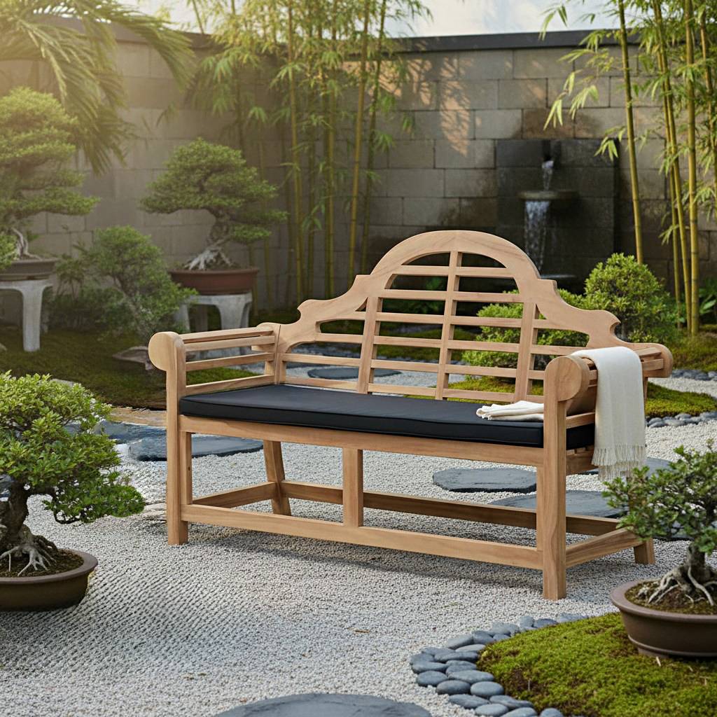 Banc en teck massif Marlborough - TECK'Attitude - Imagen 5