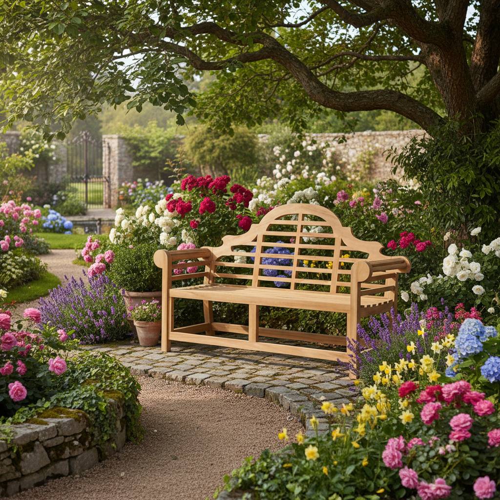 Banc en teck massif Marlborough - TECK'Attitude - Imagen 8