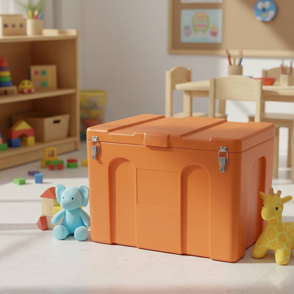 Coffre de rangement 140l- plast'up rotomoulage - Imagen 2