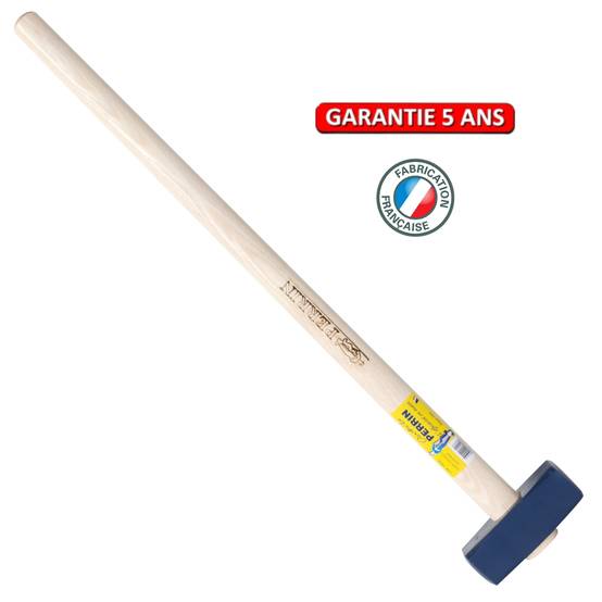 Outils Perrin - Masse Bati Couple 4 kg – manche bois 90 cm PEFC – outil de frappe