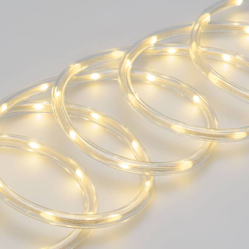 Lotti - Tube lumineux 10m 8 jeux de lumière 200 LED blanc chaud 360° haute luminosité Lotti - Imagen 1