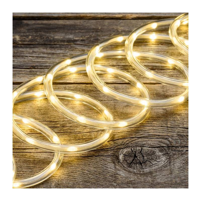 Lotti - Tube lumineux 10m 8 jeux de lumière 200 LED blanc chaud 360° haute luminosité Lotti - Imagen 2