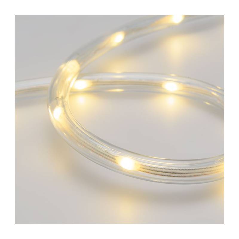 Lotti - Tube lumineux 10m 8 jeux de lumière 200 LED blanc chaud 360° haute luminosité Lotti - Imagen 4