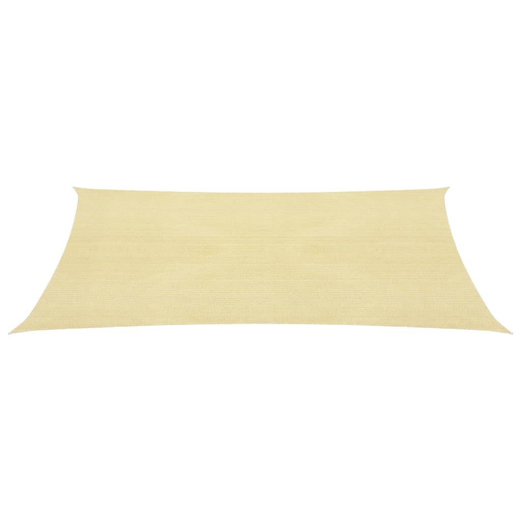 Helloshop26 - Voile toile d'ombrage parasol 160 g/m² beige 2 x 2,5 m PEHD - Imagen 2