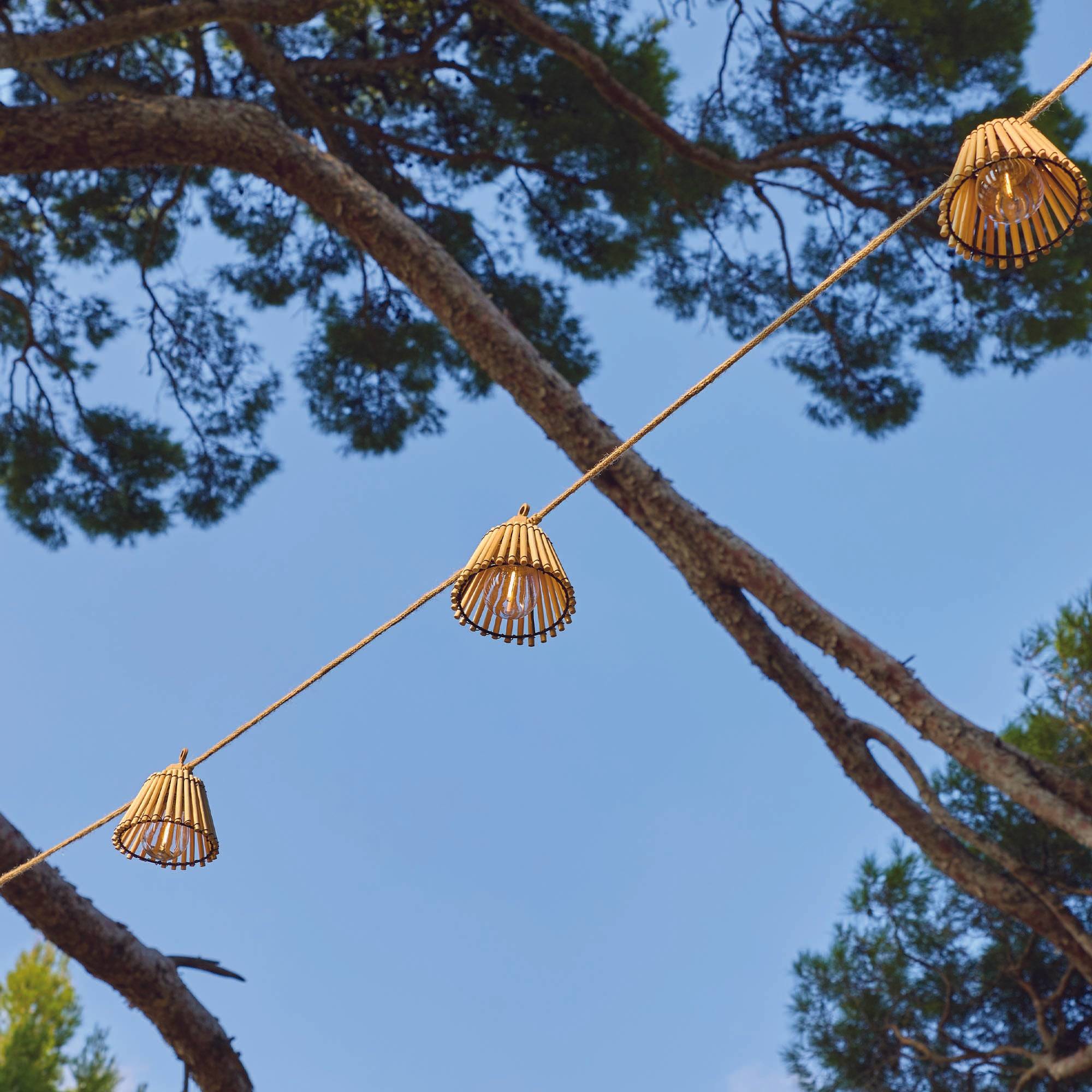 Lumisky - Guirlande solaire NATURA HYBRID 10 ampoules 8M - Imagen 6