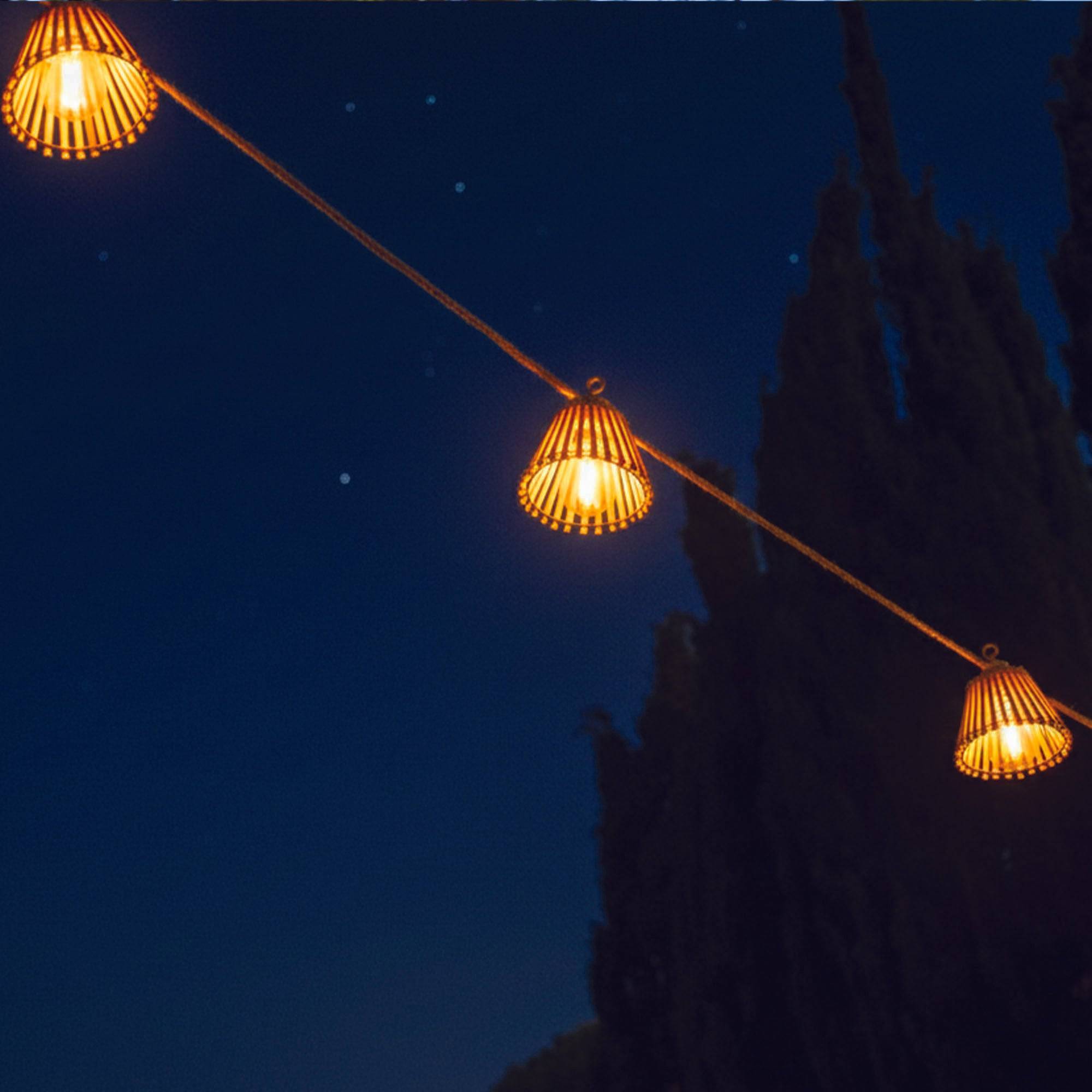 Lumisky - Guirlande solaire NATURA HYBRID 10 ampoules 8M - Imagen 2