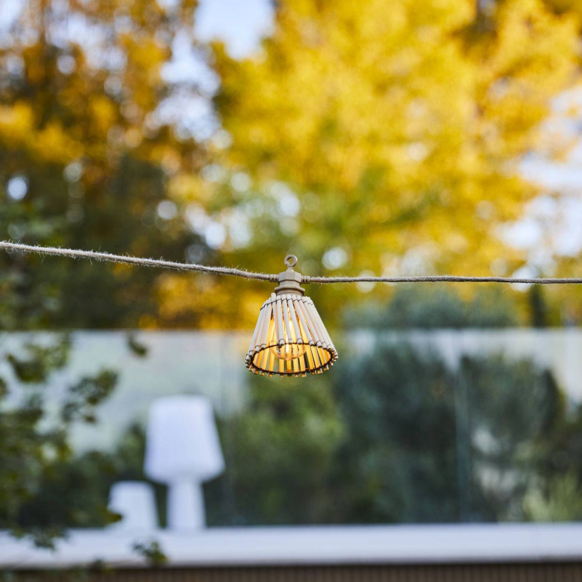 Lumisky - Guirlande solaire NATURA HYBRID 10 ampoules 8M - Imagen 8