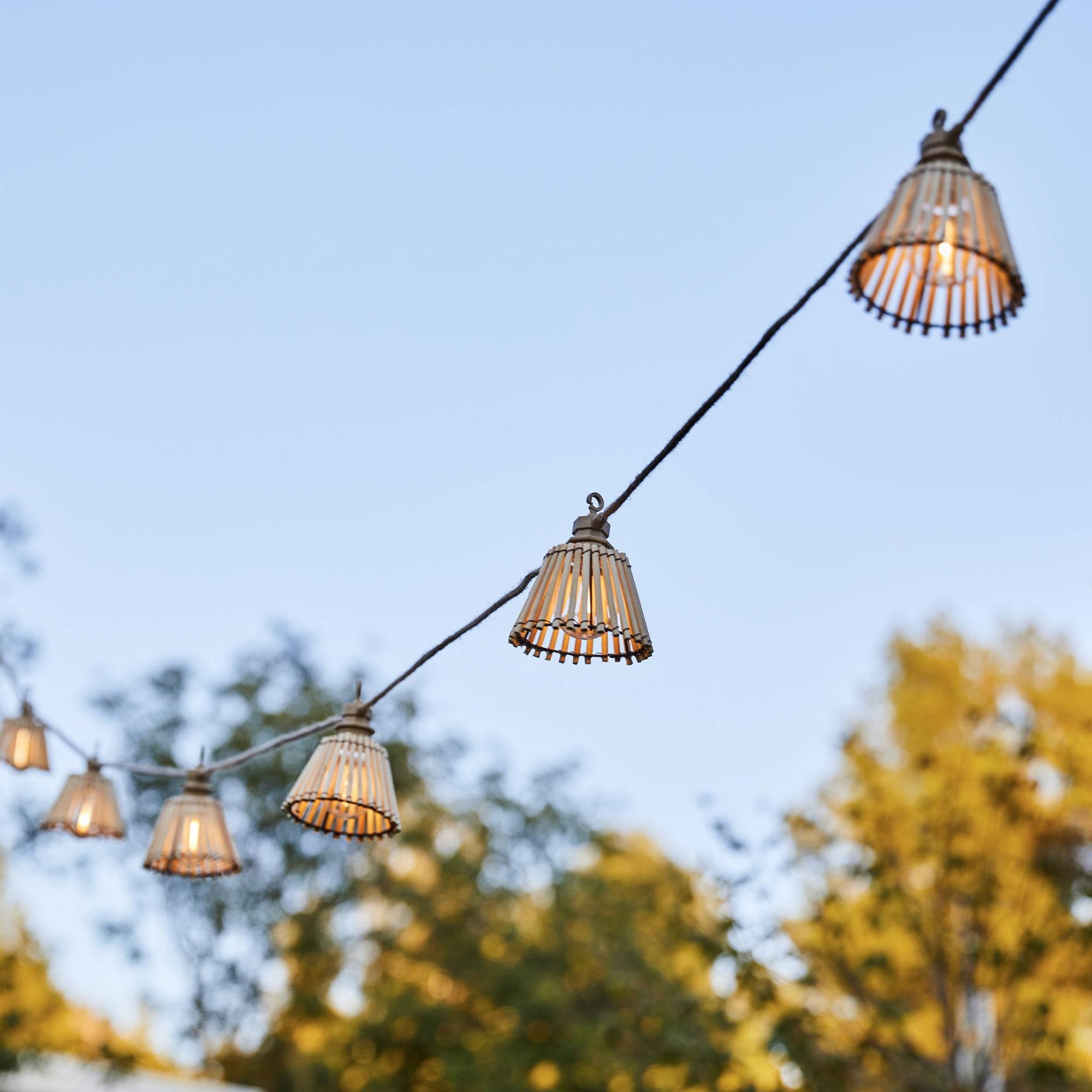 Lumisky - Guirlande solaire NATURA HYBRID 10 ampoules 8M - Imagen 4