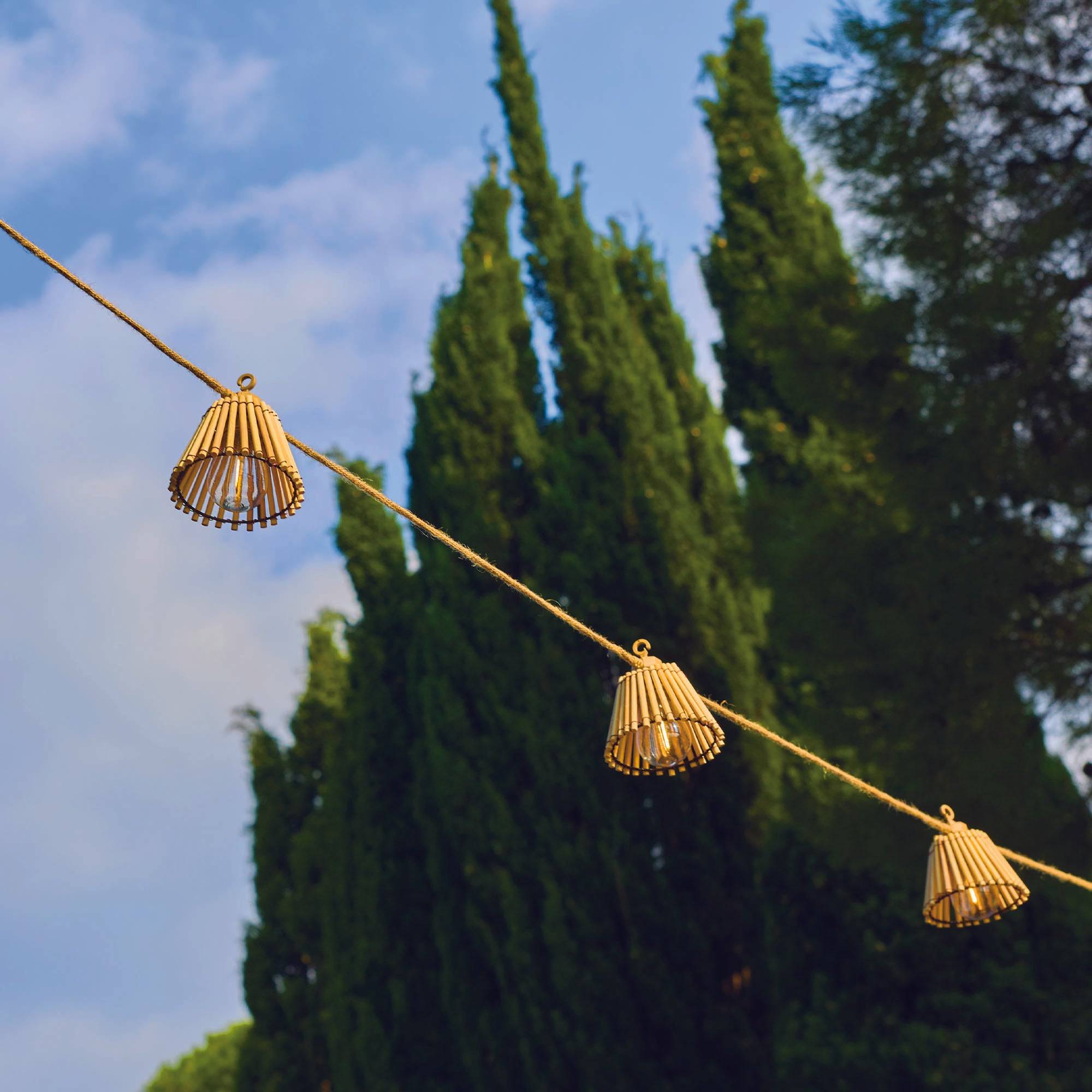 Lumisky - Guirlande solaire NATURA HYBRID 10 ampoules 8M - Imagen 3