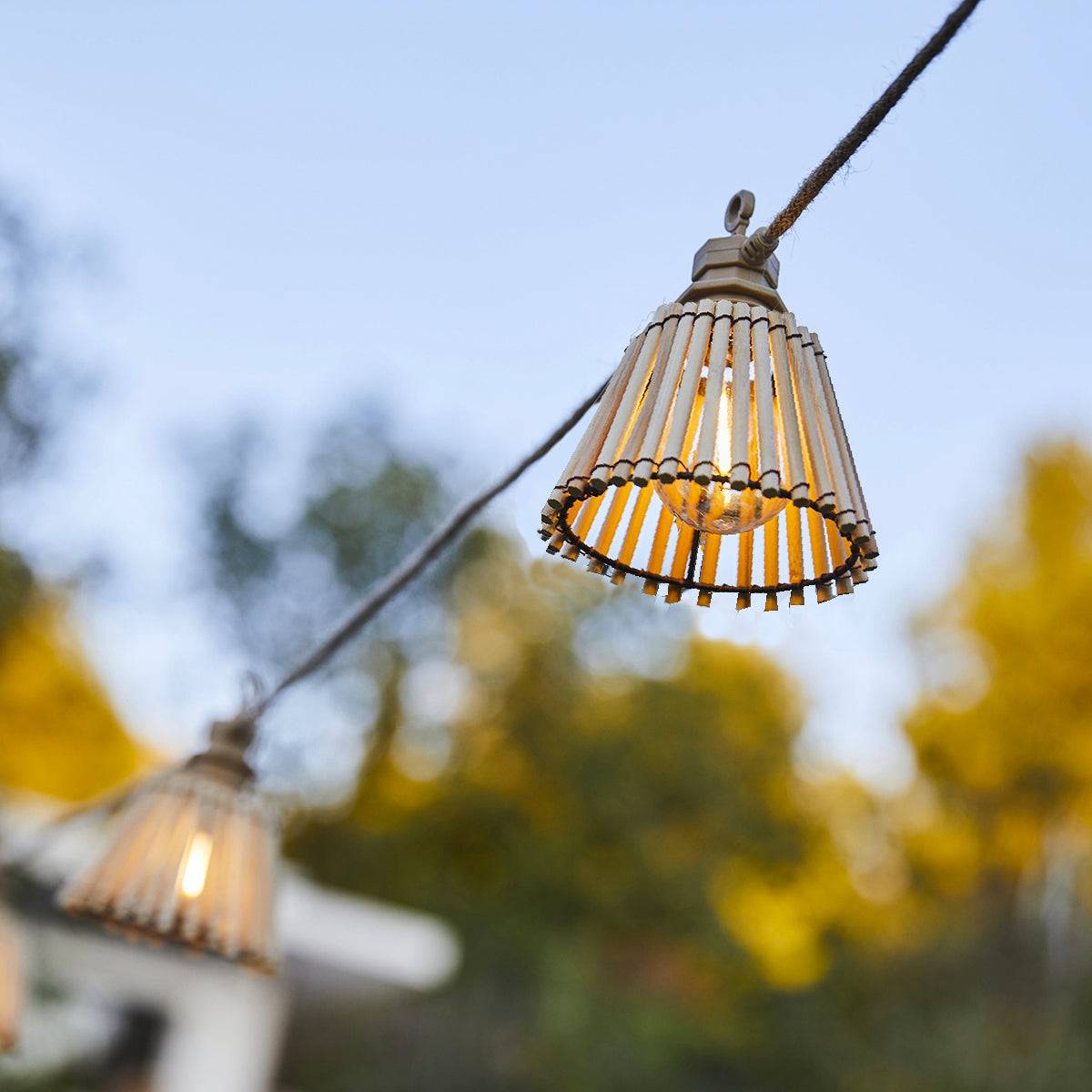 Lumisky - Guirlande solaire NATURA HYBRID 10 ampoules 8M - Imagen 7