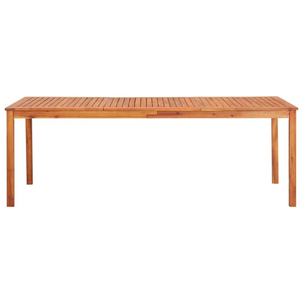 Table bois composite Eser Naturel 215 X 90 X 74 cm - P87209N - Image 2