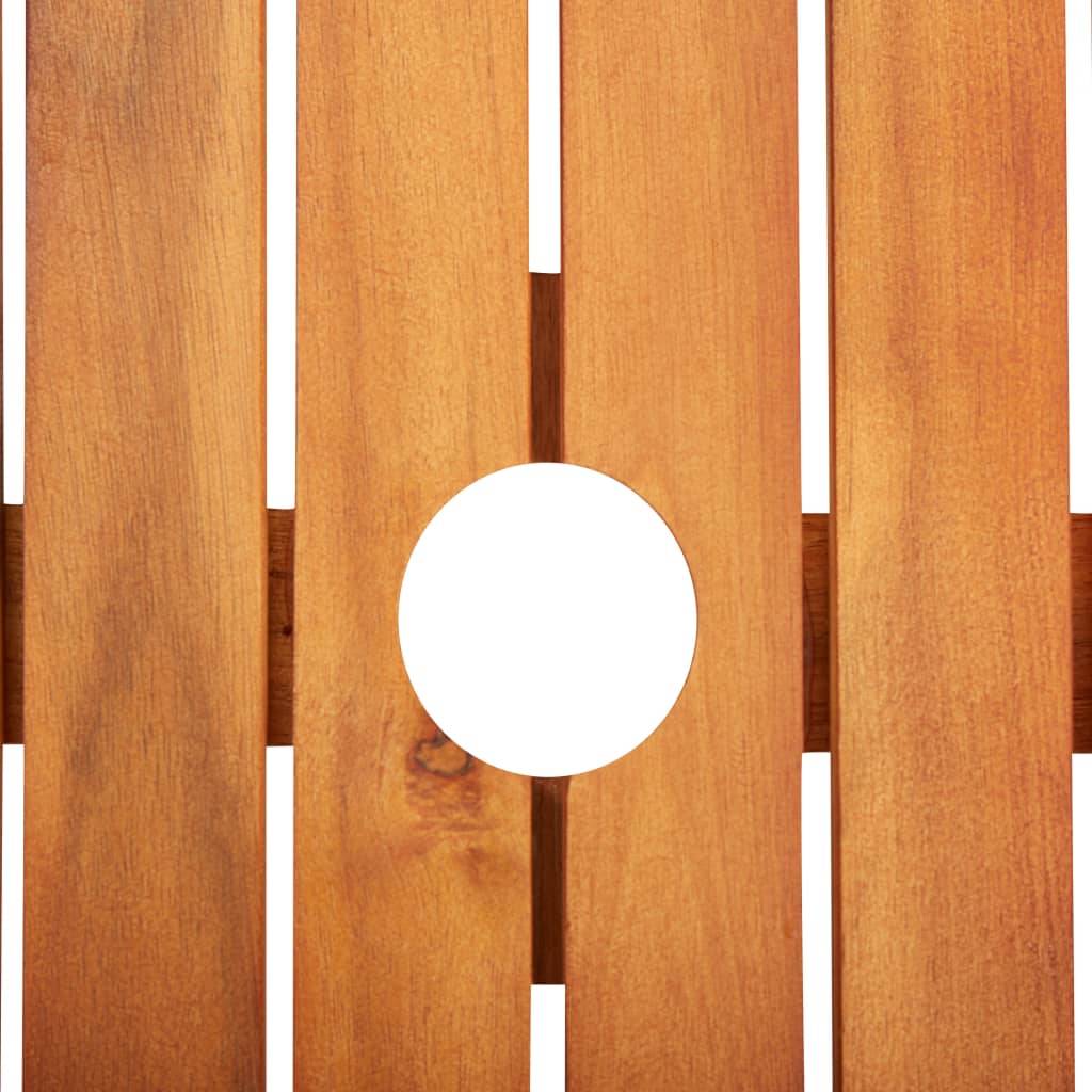 Table bois composite  Eser Naturel  215 X 90 X 74 cm  - P87209N - Image 4