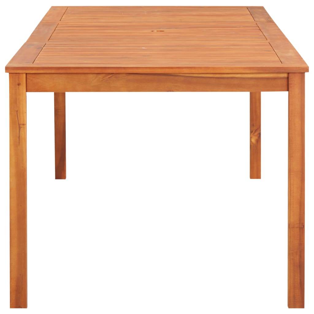 Table bois composite Eser Naturel 215 X 90 X 74 cm - P87209N - Image 3