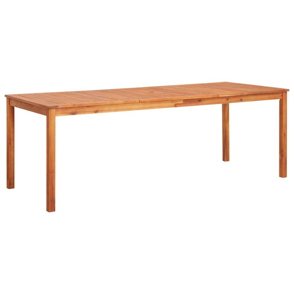 Table bois composite  Eser Naturel  215 X 90 X 74 cm  - P87209N - Image 1