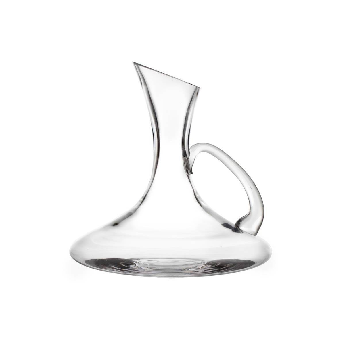 Carafe à Décanter avec Anse "Evasé" 1,25L Transparent
