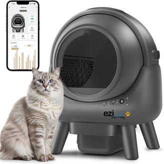 Litière robot autonettoyante connectée sans odeur pour chat – CatBot K6i – Eziclean