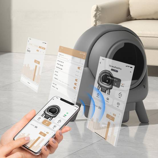Litière robot autonettoyante connectée sans odeur pour chat – CatBot K6i – Eziclean - Image 4