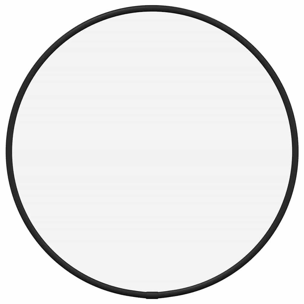 Maison Chic - Miroir mural - Miroir décoratif Noir Ø 30 cm Rond - Image 1