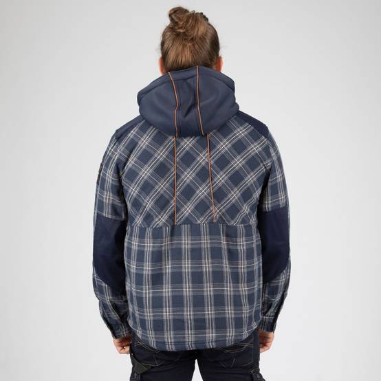 taille s - graf - surchemise de travail - 1257 marine - Image 3