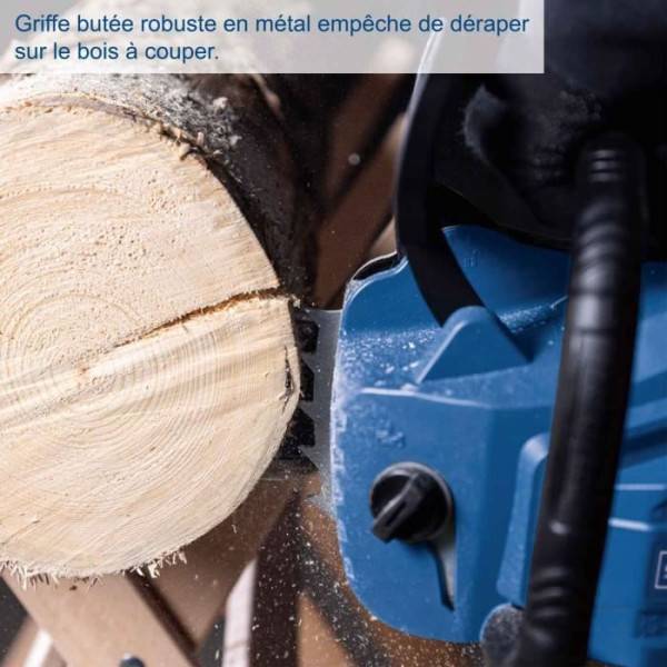 Scheppach - Tronçonneuse sans fil BC-CS355Duo-X - longueur de coupe 33,5cm - SCHEPPACH 20V IXES - sans batterie ni chargeur - Image 5