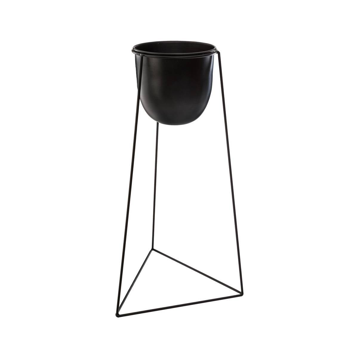Atmosphera - Set de 2 pots métal noir - Atmosphera Créateur d'intérieur - Imagen 3