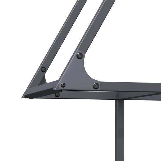 Range-bûches acier robuste pour cheminée intérieur & extérieur Anthracite 80x90cm – ComfortXL Outdoor Living - Image 7