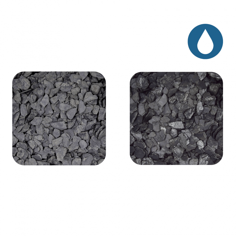Jardinex - Ardoise Noire 10/40 mm - Big Bag 1T (13 m²) - Noir  - Jardinex - Image 3