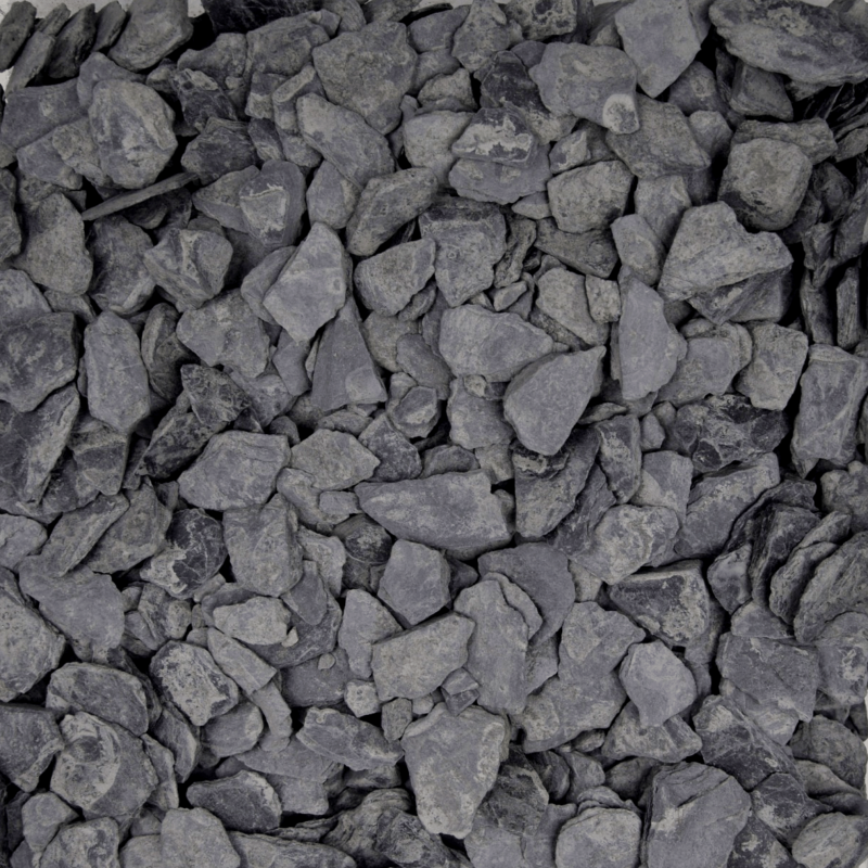 Jardinex - Ardoise Noire 10/40 mm - Big Bag 1T (13 m²) - Noir  - Jardinex - Image 2