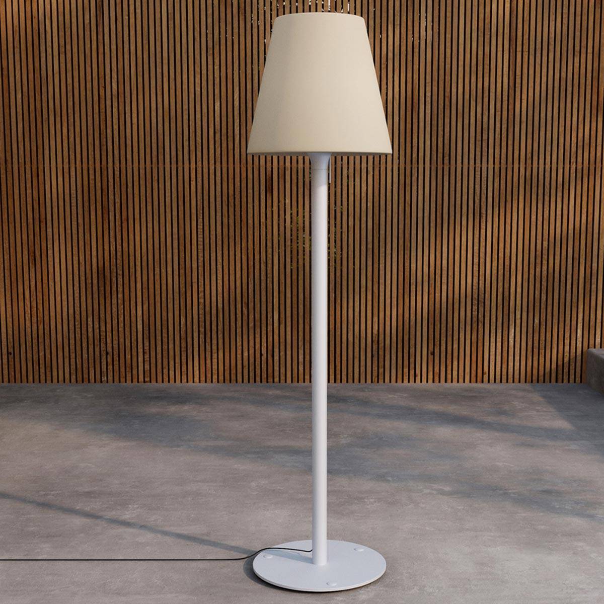 Paris Prix - Lampadaire d'Extérieur "Moris" 187cm Bleu & Beige - Image 2
