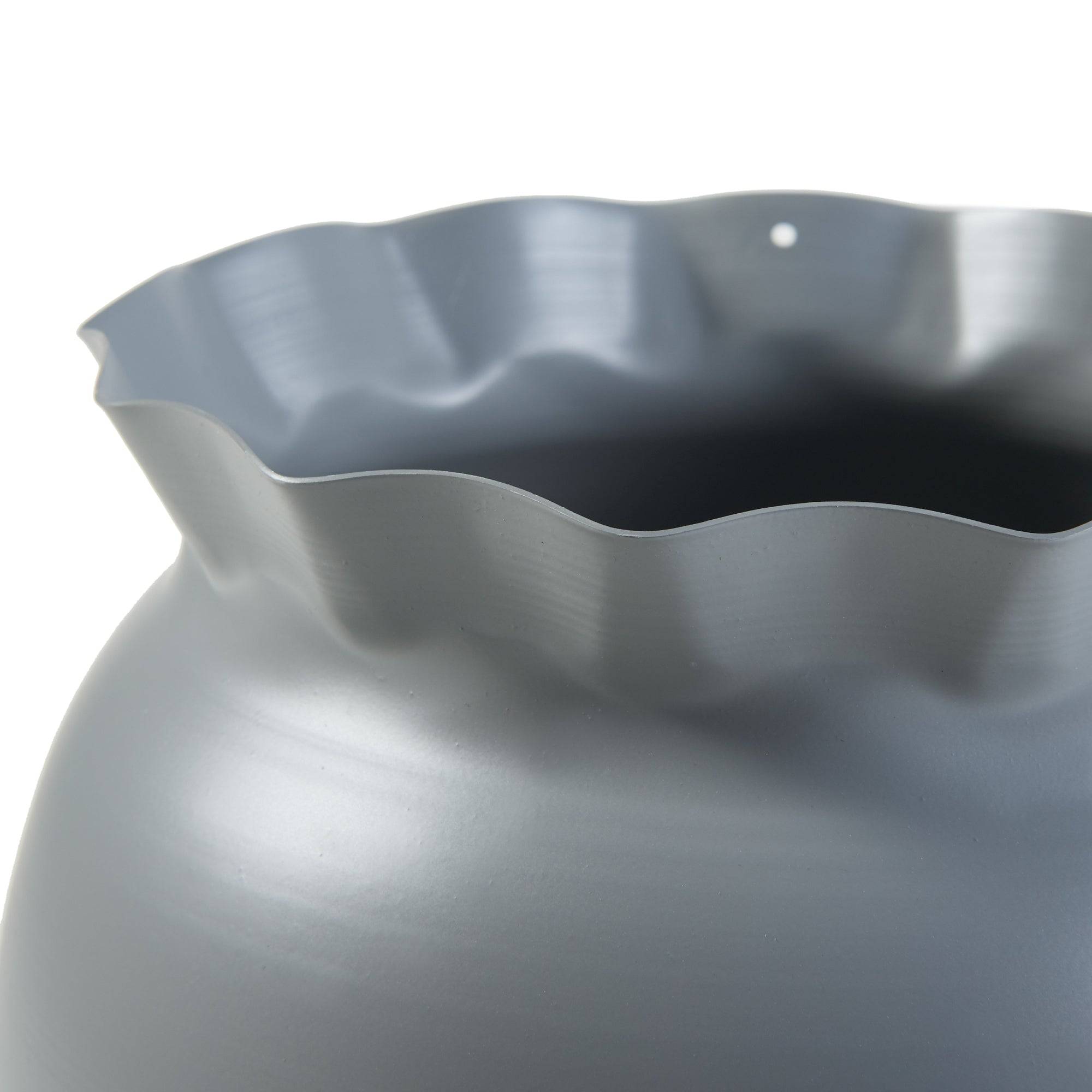 Porte-plantes style intemportel support 81 x 40 x 40 cm gris - Image 3