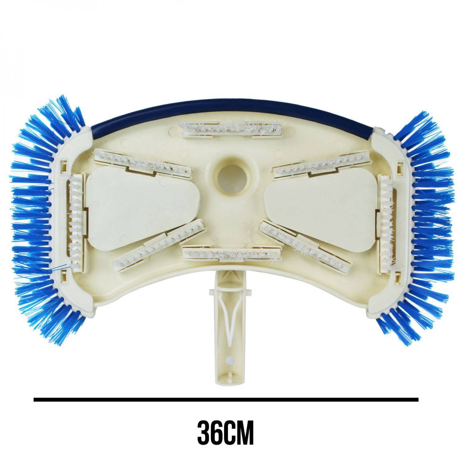 Linxor - Tête de balai aspirant avec brosses latérales pour manche standard ou télescopique - Linxor - Imagen 3