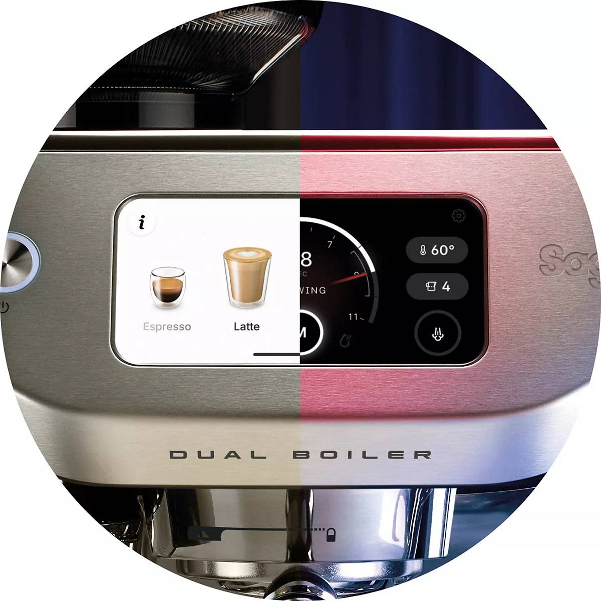Machine à expresso acier inoxydable brossé SES995BSS4EEU1 Sage - Image 7