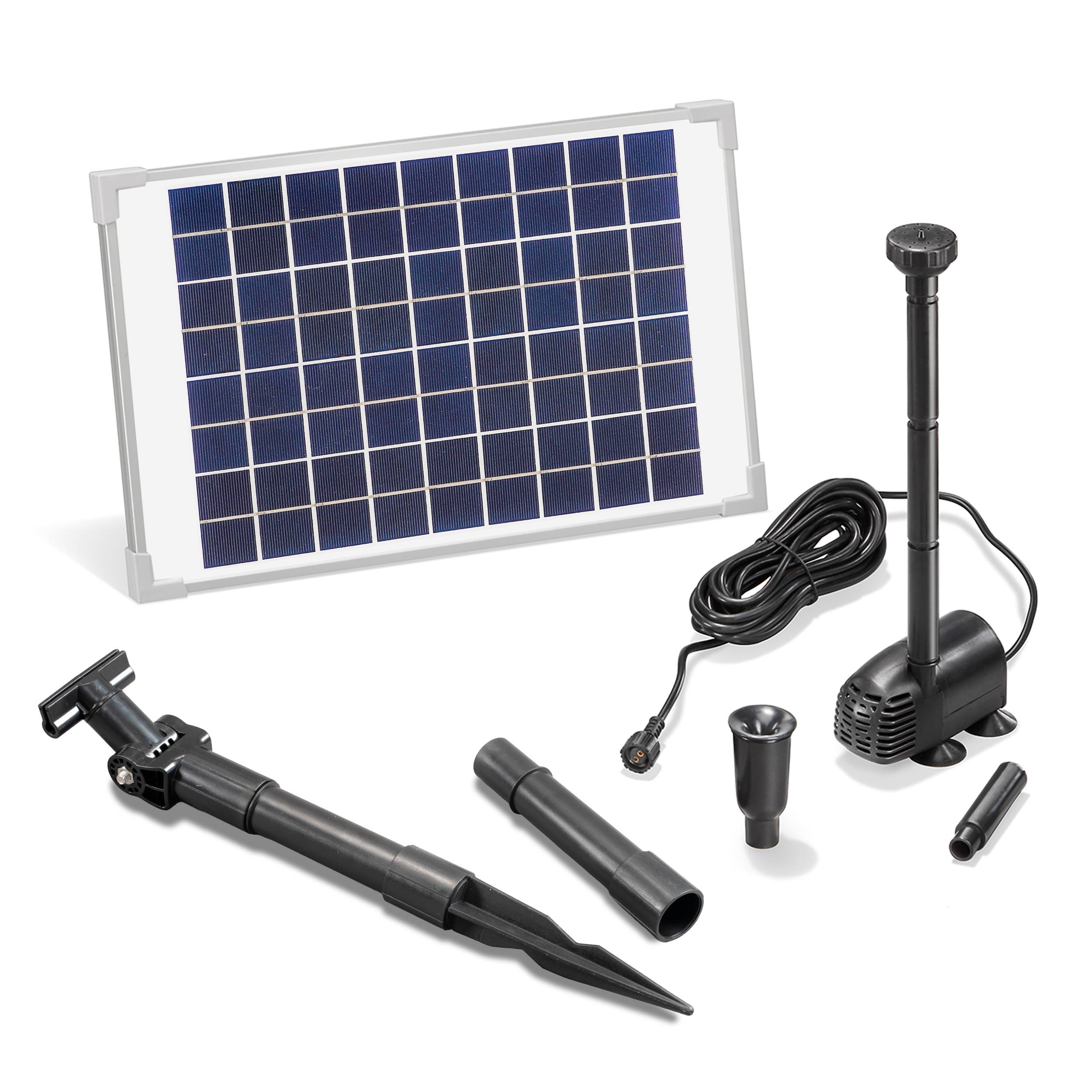 Système de pompe solaire esotec Water Splash 10/610 Fontaine solaire ...