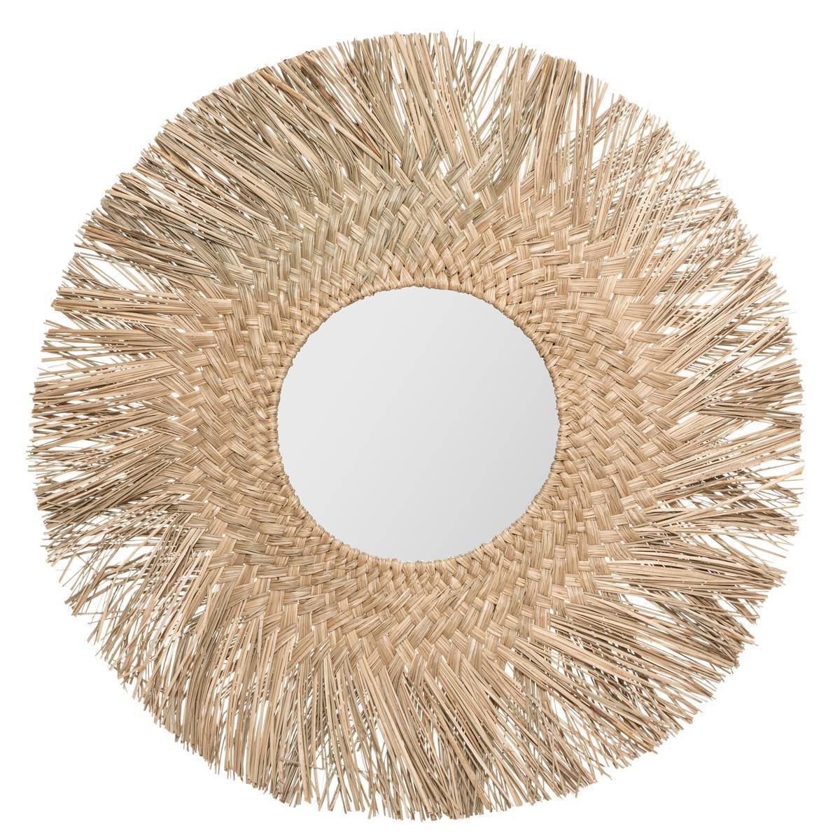 Atmosphera - Miroir "Ael" roseau D80cm - Atmosphera Créateur d'intérieur - Imagen 2