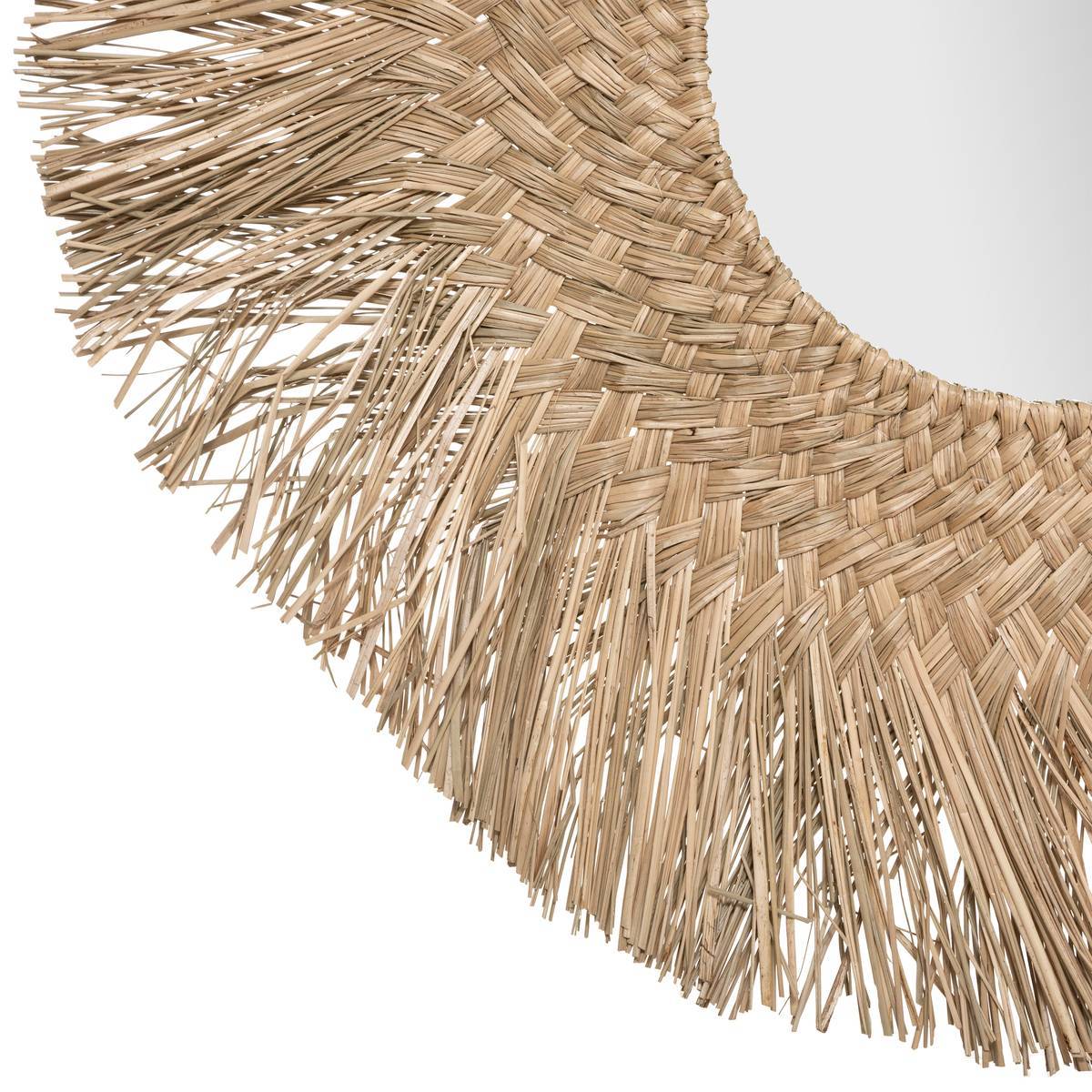 Atmosphera - Miroir "Ael" roseau D80cm - Atmosphera Créateur d'intérieur - Imagen 3