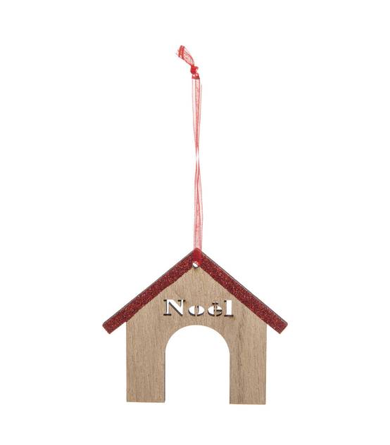 Sujet de Noël en Bois Kit 4 pièces Autour du Chien - Image 5