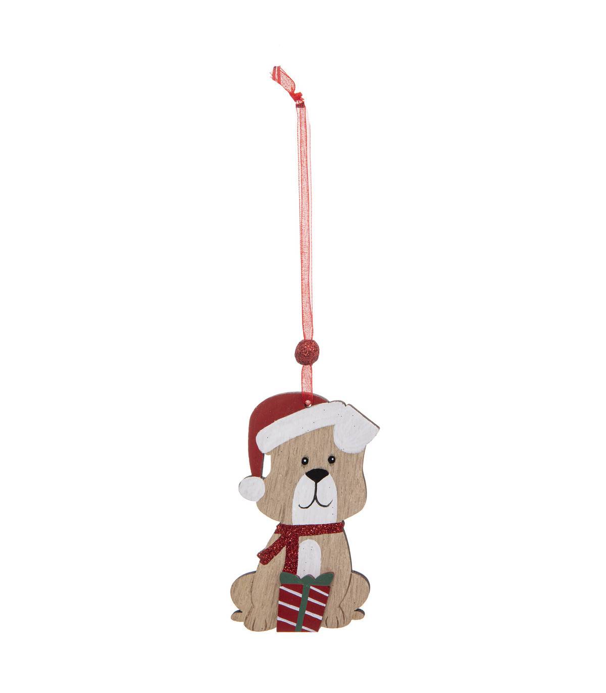 Sujet de Noël en Bois Kit 4 pièces Autour du Chien - Image 4