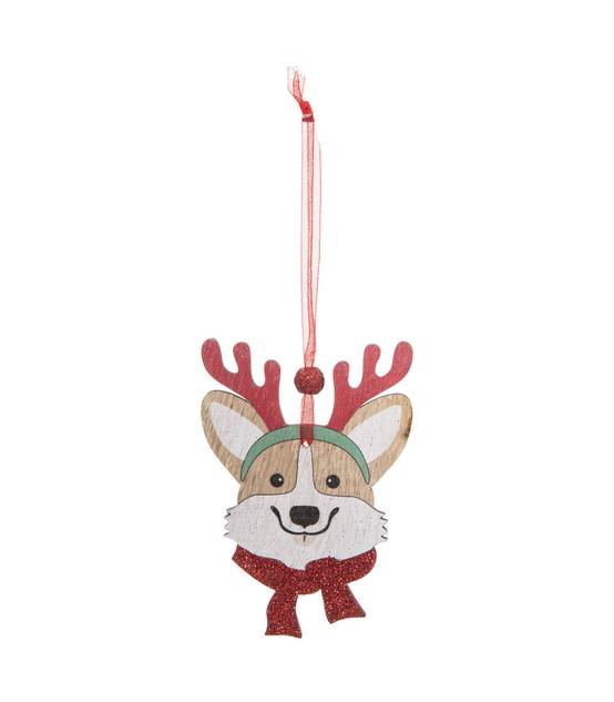 Sujet de Noël en Bois Kit 4 pièces Autour du Chien - Image 3