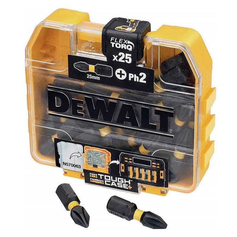 Dewalt - Boîte d'embouts Impact Torsion DEWALT DT70555T-QZ 25 x PH2 25mm Dewalt