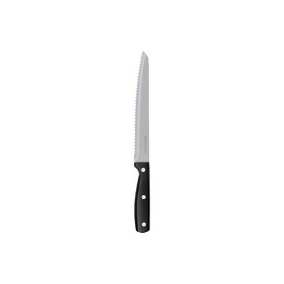 Couteau à Pain "Dice" Inox 32cm Noir - Image 1