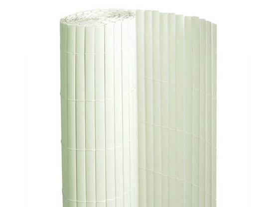 Jardideco - Canisse PVC double face Blanc 18 m - 6 rouleaux de 3 x 1,50 m - Jardideco - Image 1