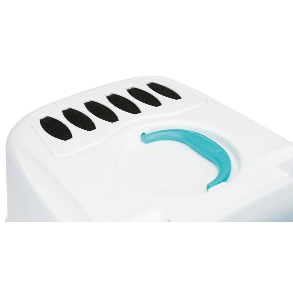 animallparadise - Maison de toilette, Vico Open Top turquoise 40 x 56 x 40 cm pour chat. - Imagen 4