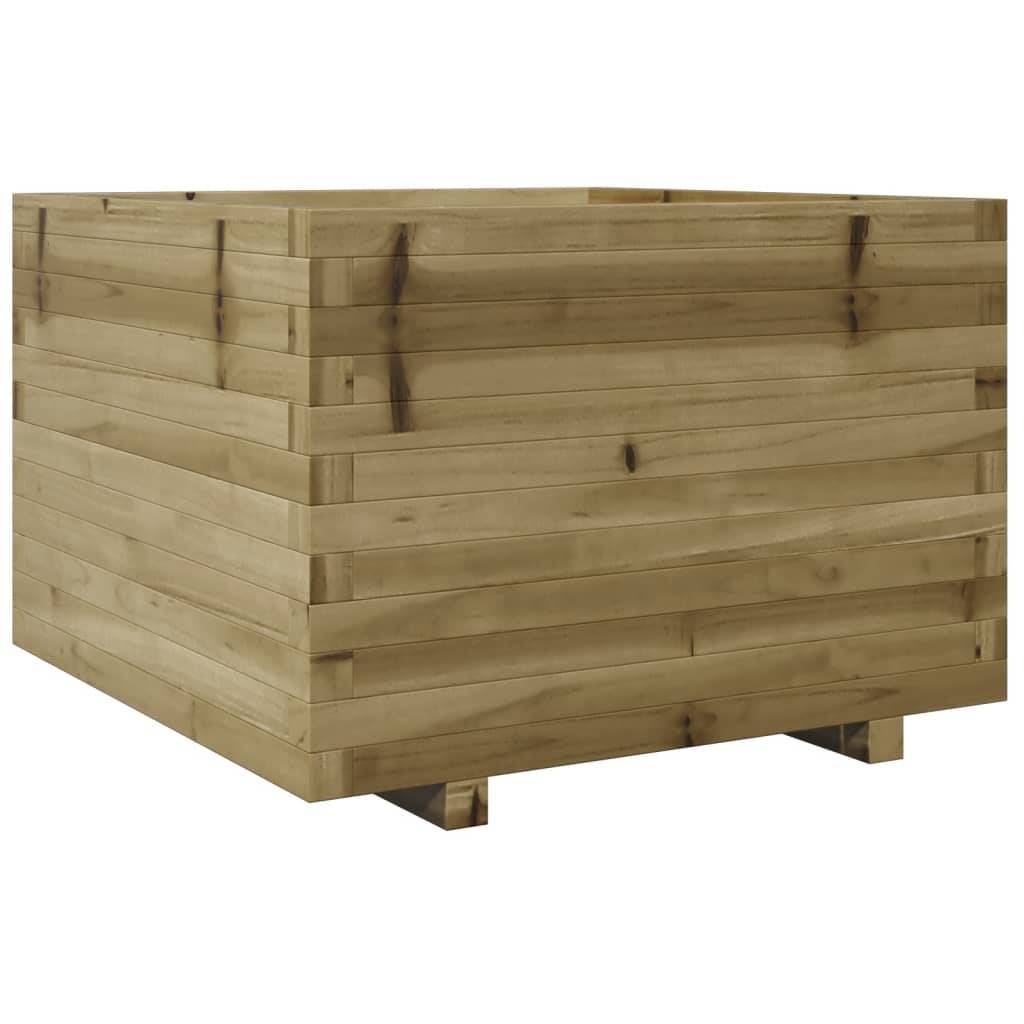 Maison Chic - Jardinière, Bac à fleurs, Pot de fleurs 70x70x49,5 cm bois de pin imprégné-JU13877 - Imagen 1