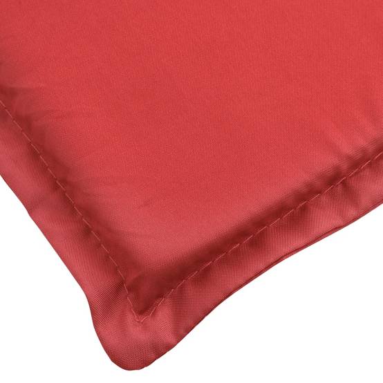 PANGIVO - Coussin de chaise longue tissu oxford rouge 200 x 50 x 3 cm - PANGIVO - Image 6