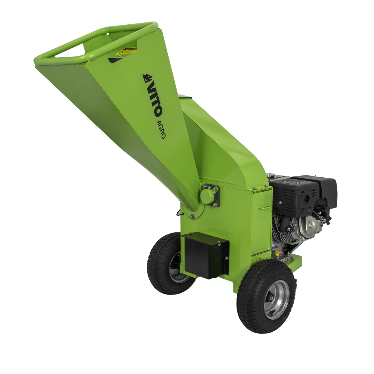 Broyeur de végétaux Thermique 15CV - 3 Lames de coupe - Branches Ø100mm Max Démarrage électrique Moteur 4T Poignées VITO - Image 8