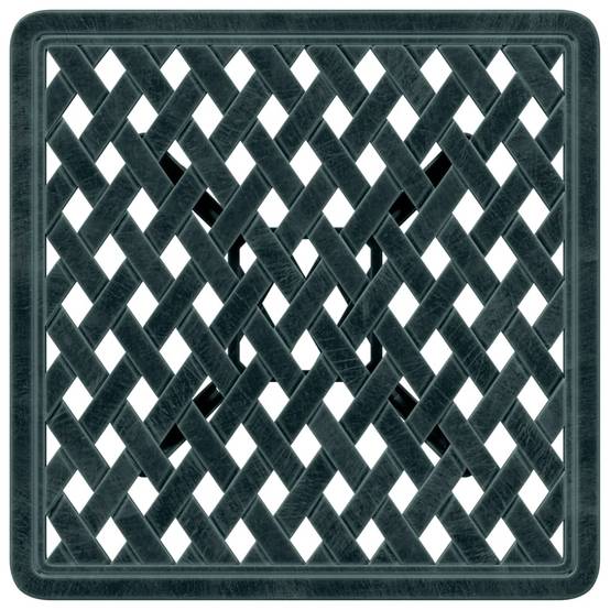 Table de jardin aluminium coulé vert 53 x 53 x 53 cm, Poids :4.85kg - PANGIVO - Image 8