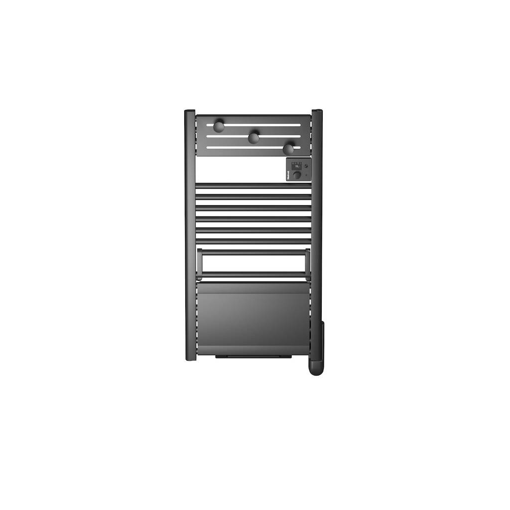 Sèche-serviettes électrique connecté – Actibain Connect noir – 1500 W – 50 x 101,1 cm - Noirot - Image 1