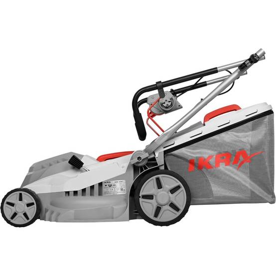 Tondeuse électrique 1600W 2en1 Tonte & Ramassage Pelouse Largeur de coupe 38cm, 5 Hauteurs de coupe, Tondeuse gazon Bac 42L IKRA - Image 2